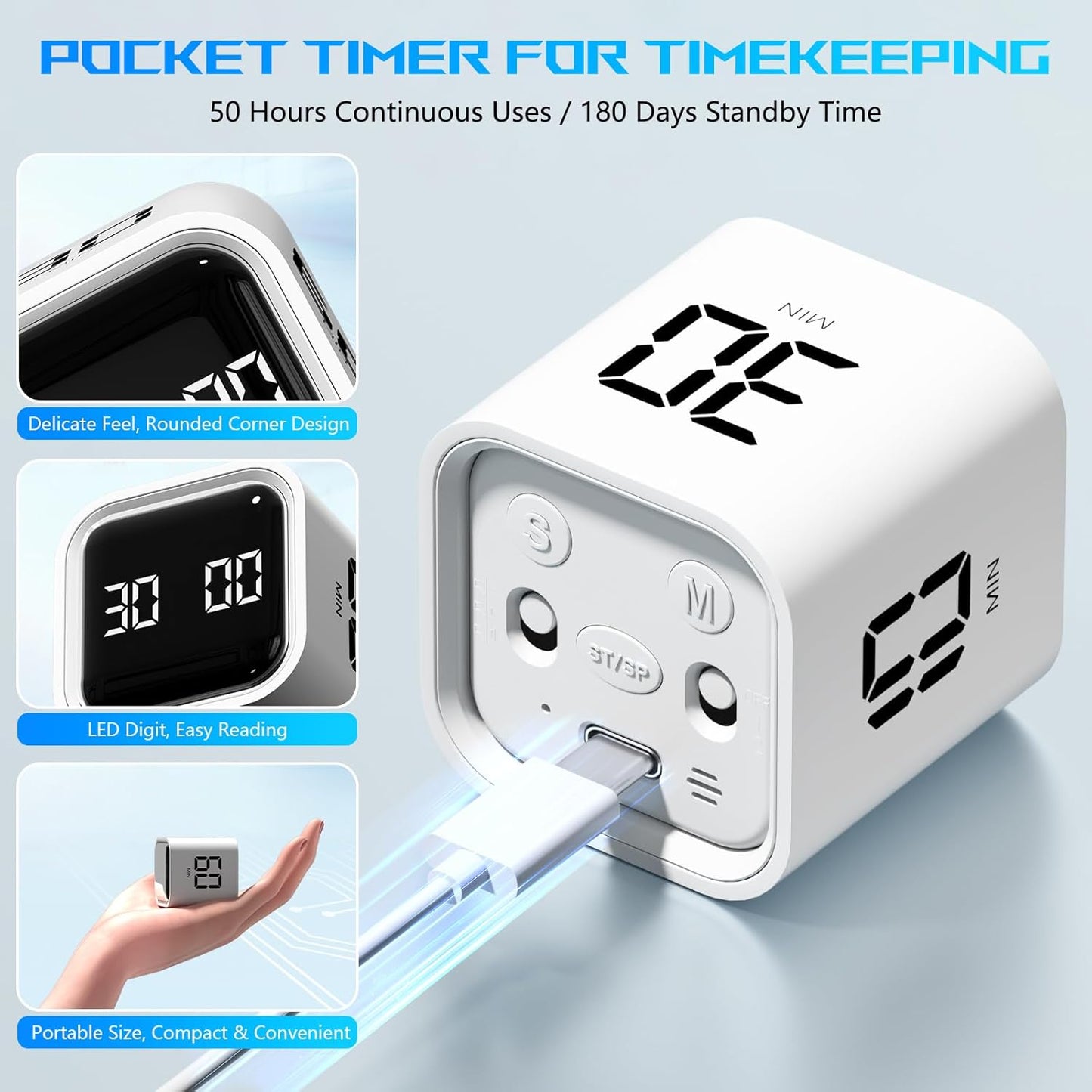 SmartFlip Timer – The Gravity-Controlled Productivity Cube