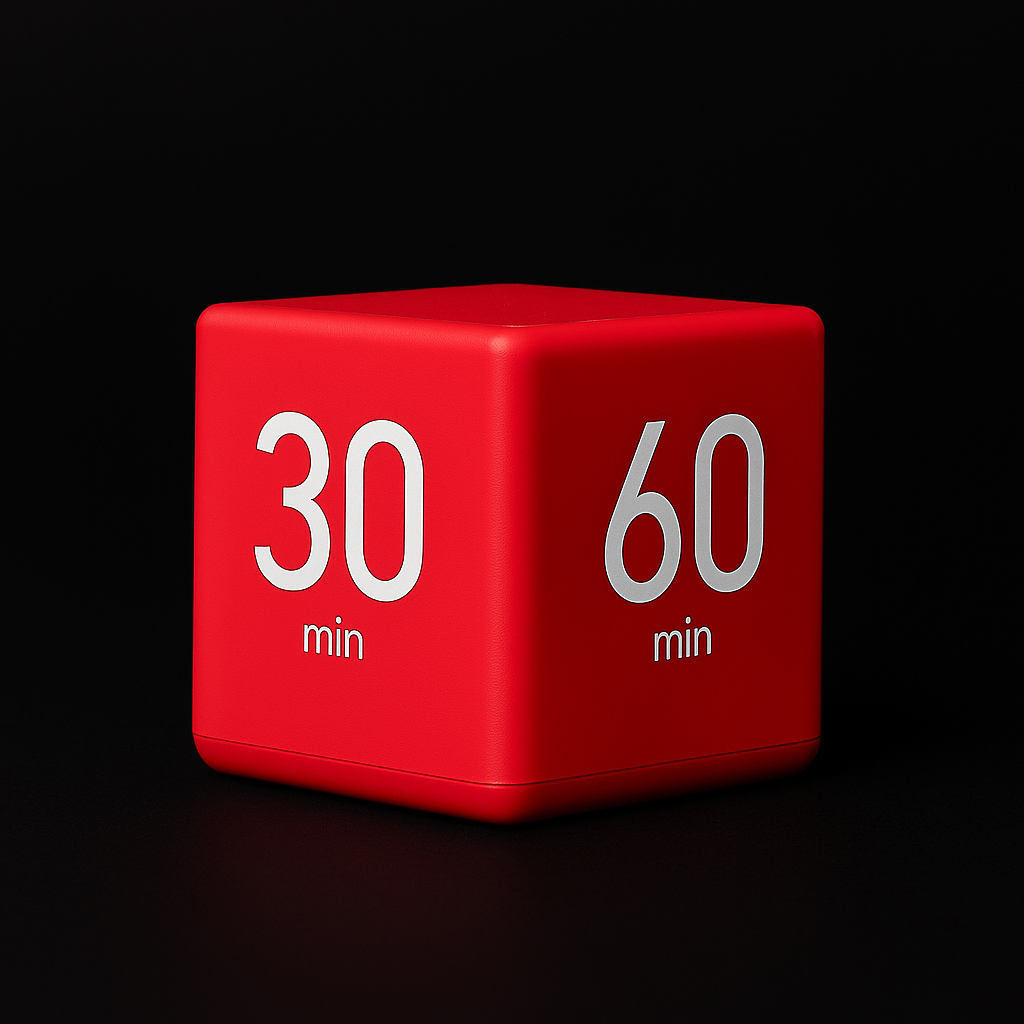 SmartFlip Timer – The Gravity-Controlled Productivity Cube