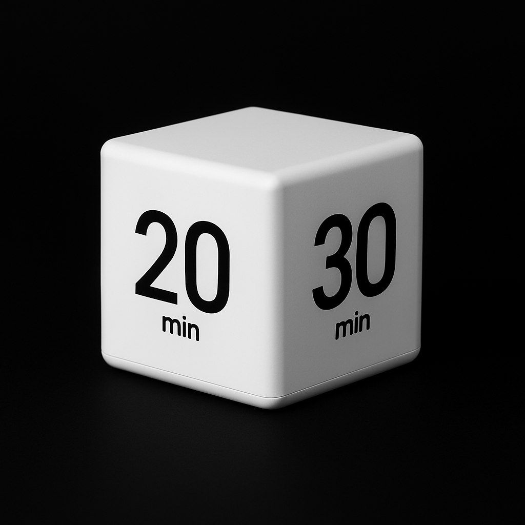 SmartFlip Timer – The Gravity-Controlled Productivity Cube